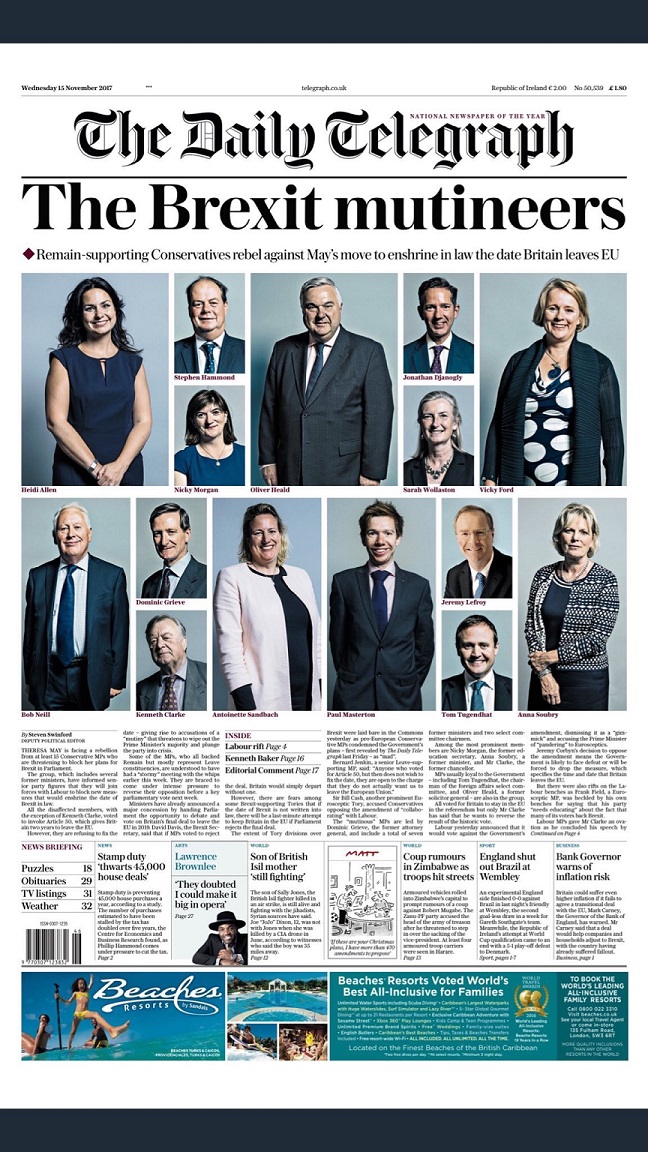 The Daily Telegraph Accused Of Bullying